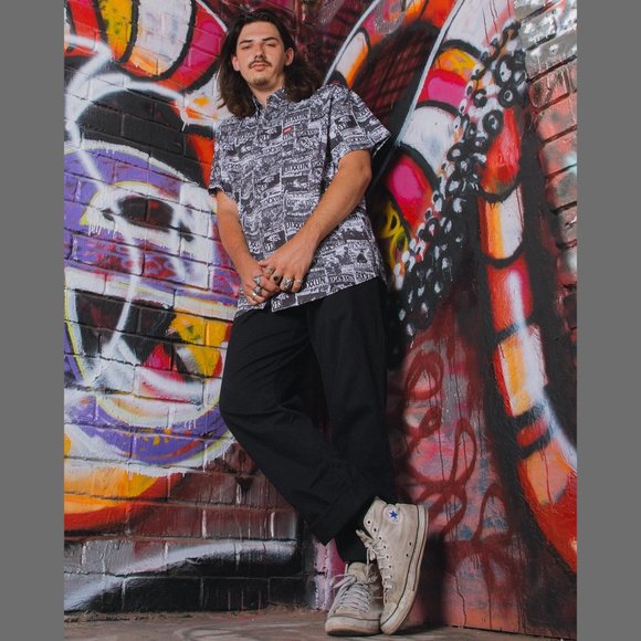 DIXXON FLANNEL - VENUE Party Shirt - Short Sleeve - Men's 2XL - Picture 12 of 12